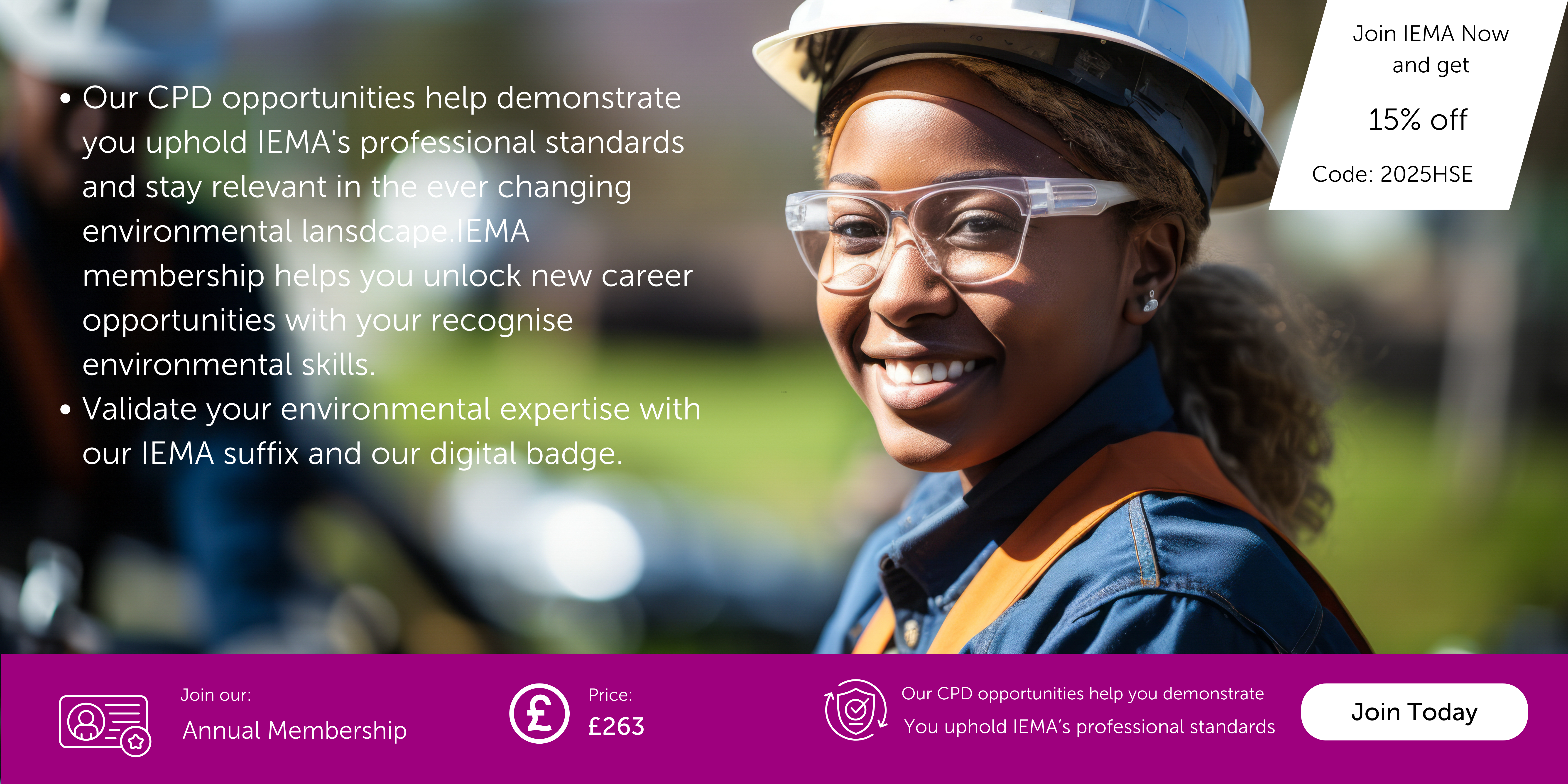 Continuos ORofessional Development for HSE with ISEP membership special offer
