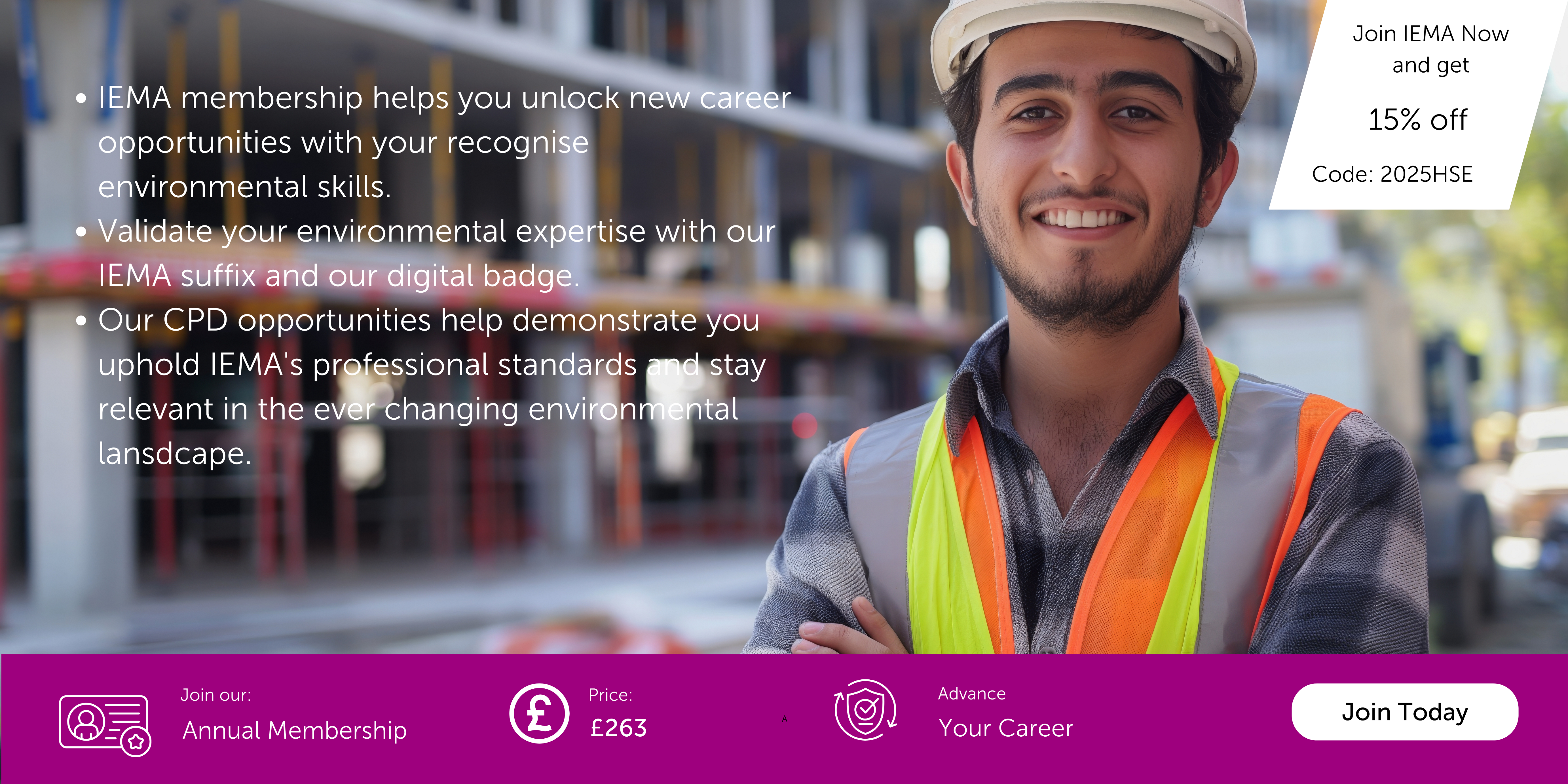 Career Advancement for HSE with ISEP membership special offer