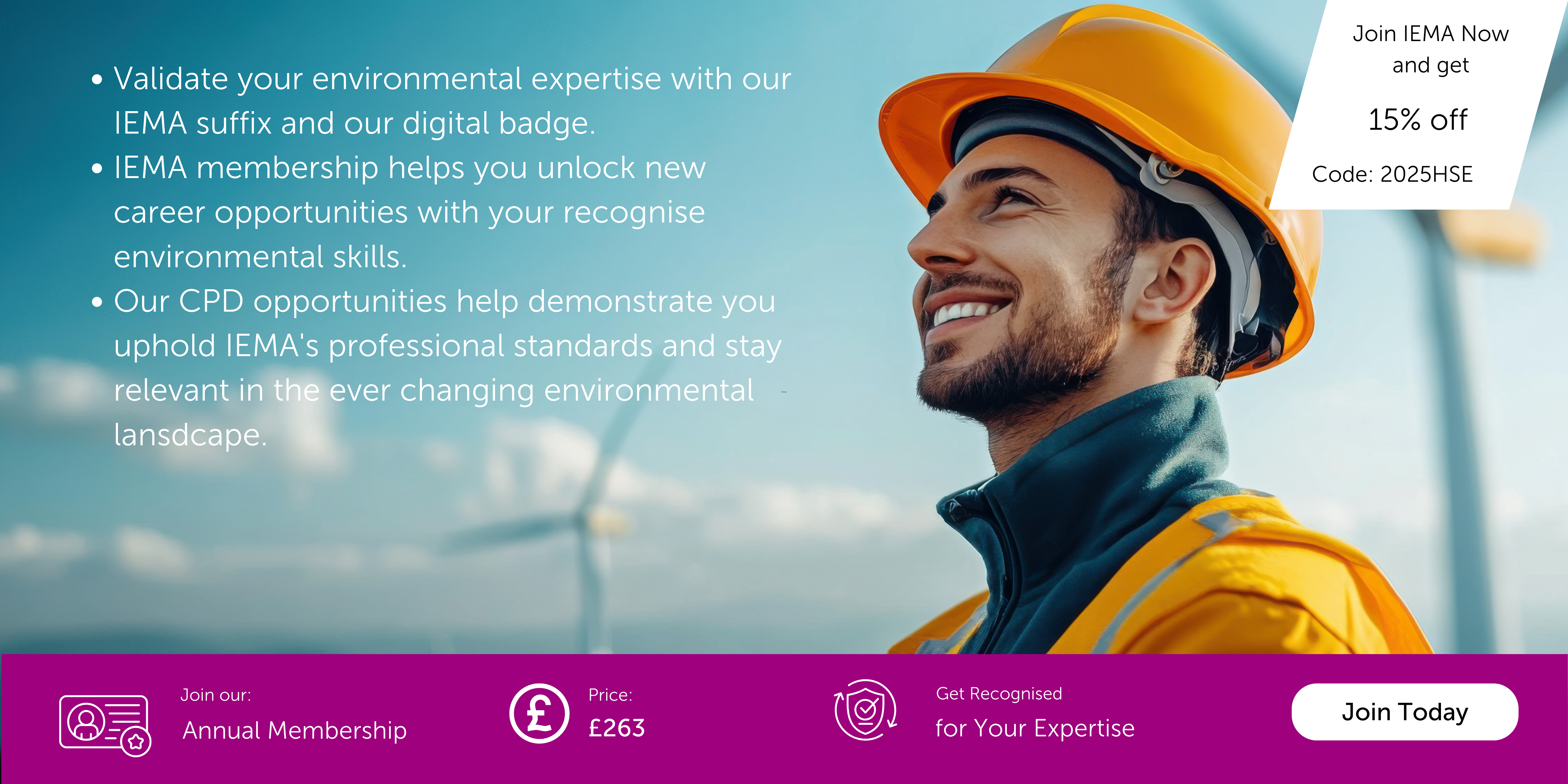 Skill recognition for HSE professional with ISEP membership Special offer